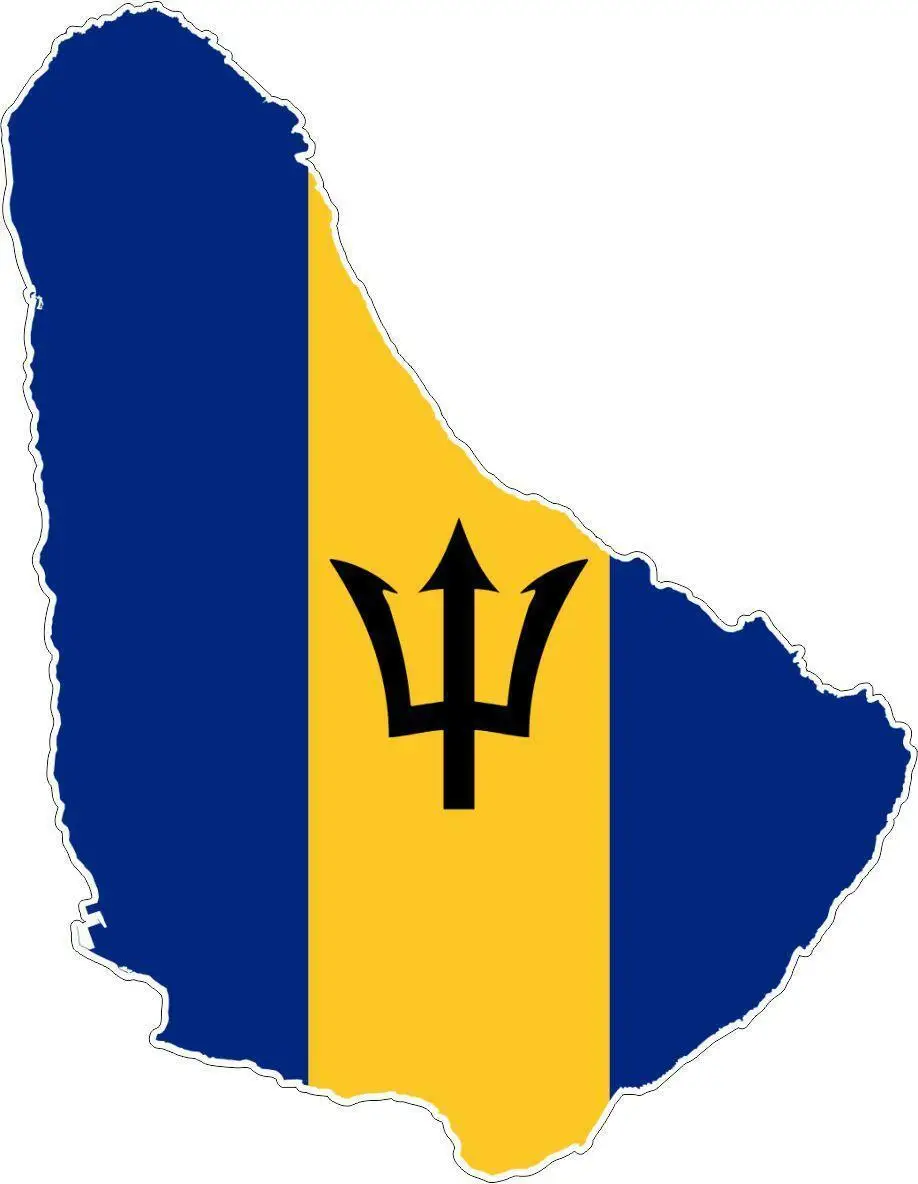 Наклейка на автомобиль мотоцикл карта флаг виниловая внешняя стенка бампер