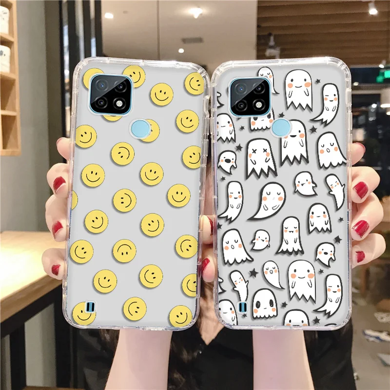 

Realme 8 Pro Case For OPPO A9 A5 2020 A53 Realme 7 C21 C20 C11 C15 C12 5 6i A3s A5S A52 A72 A54 A74 A93 A94 A95 Silicone Covers