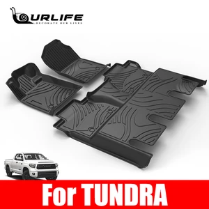 Car floor mats for Toyota Tundra 2015 2016 2017 2018 2019 2020 Custom auto foot Pads automobile Carpet Cover Left Right rudde