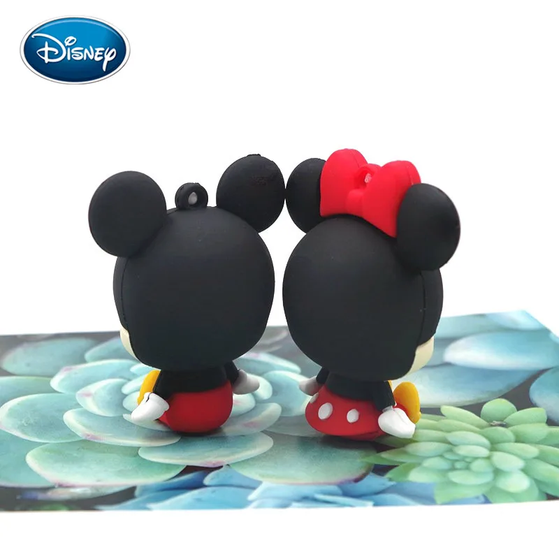 Disney Микки и Минни Маус мультфильм милый эпоксидной смолы куклы для цепочек