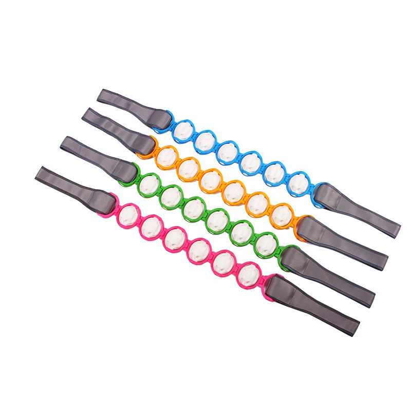 Массажер для спины и шеи роликовый массажер плеч Ног Живота ручной тонкой талии