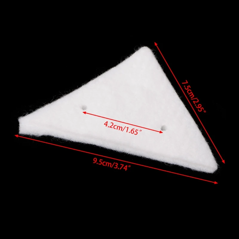 

Triangle Replacement Sponge For Magnetic Window Glass Cleaning Brush Accessories