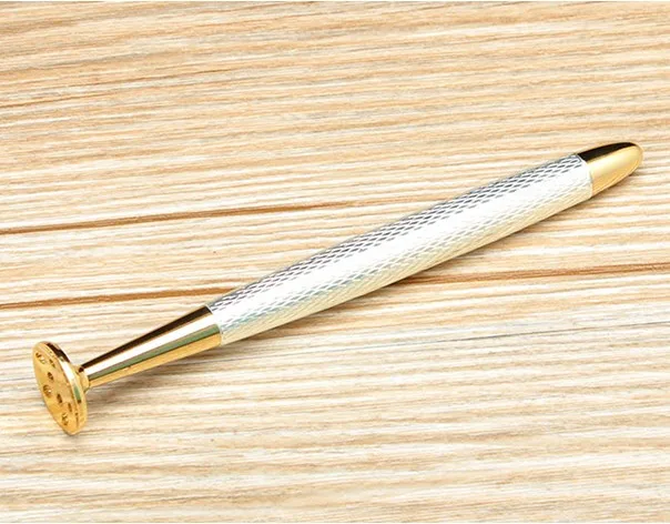 Металлический инструмент табачная трубка для чистки золотая курения аксессуары
