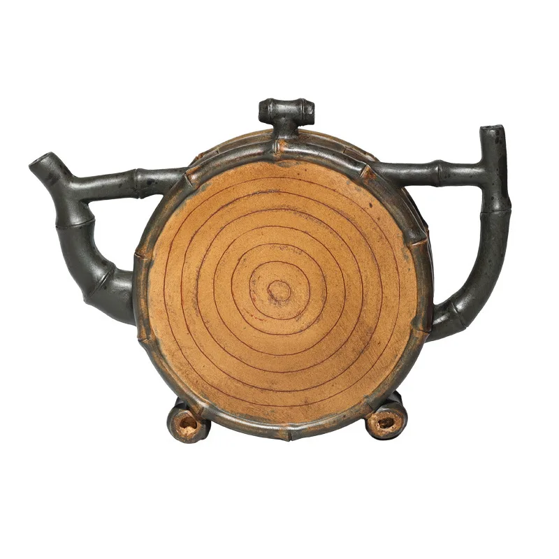 

Hundred Believe Yixing Yixing Gift Master Bamboo Stump Old Kettle Imitate Product Wenwan Collection Dress Force