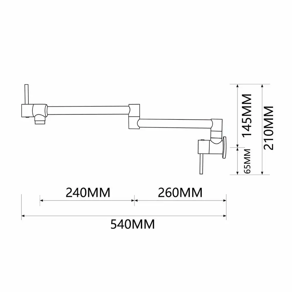 Vouruna смеситель для холодной воды античный латунный настенный кухонный кран