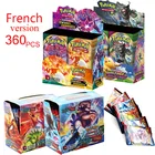 360 шт. французскаяИспанская версия карт Pokemon TCG: солнечная и Лунная эволюция, усилитель карты, игра Pokemon, игрушка для детей, подарок на день рождения