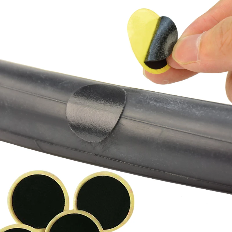 

Hot 6Pcs/10Pcs Bike Tire Patches Fast Repair Tools without Glue Mountain/Road Bike Tyre Inner Tube Repair Patches
