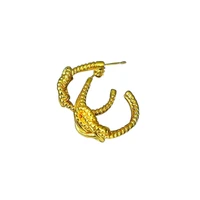 luxury jewelry creative stitching knotted plated 925 silver needle earrings for women korean earrings earrings trendy 2022