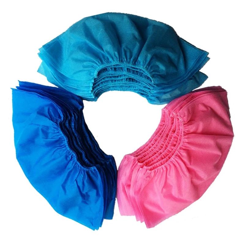 

Shoe covers Disposable non-woven shoe cover Dust-proof sliding indoor computer room Student foot cover Thick shoe cover