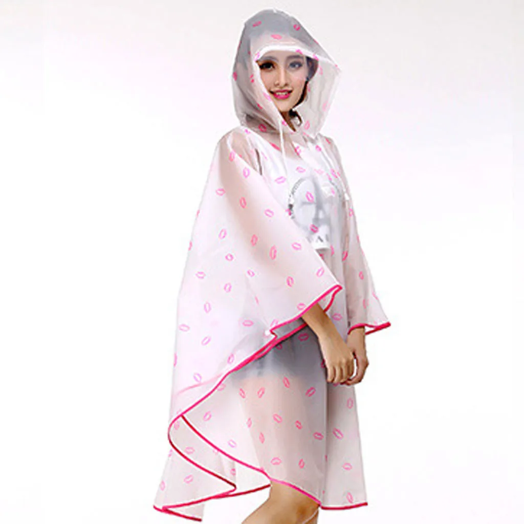 Дождевик мотоциклетный прозрачный для мужчин и женщин дождевик