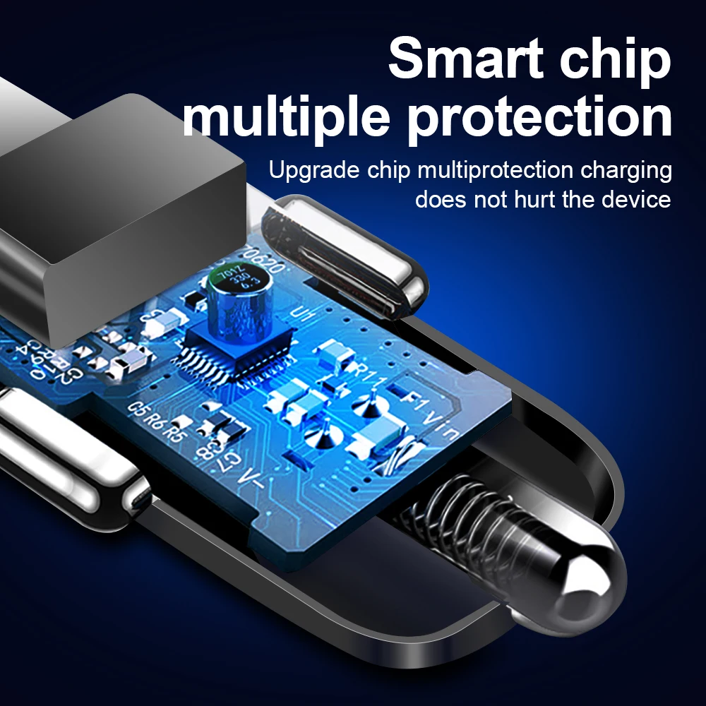 Suhach Быстрая зарядка 3 0 USB автомобильный зарядный адаптер для Xiaomi mi 9 Huawei P30 Pro QC3.0 QC 3A