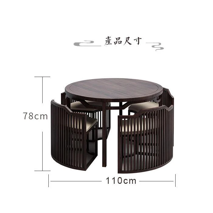 Луи Мода кафе столы Новый китайский стиль и стулья в сочетании современный