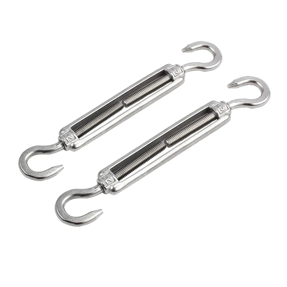 2/5/10 шт. серебряный крючок и из нержавеющей стали 304 M5 M6 M8 стяжка в европейском