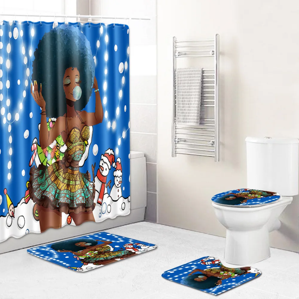 Zeegle душевой занавес Противоскользящий коврик для унитаза мягкий ванной комнаты