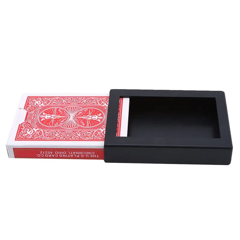 Популярная Магическая коробка для покера исчезающая волшебный трюк Веселый