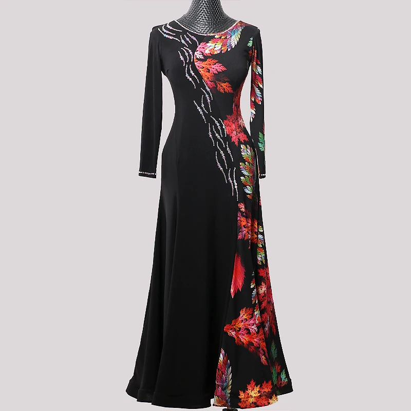 Стандартное бальное платье латино foxtrot танцевальное для женщин Вальс бальных