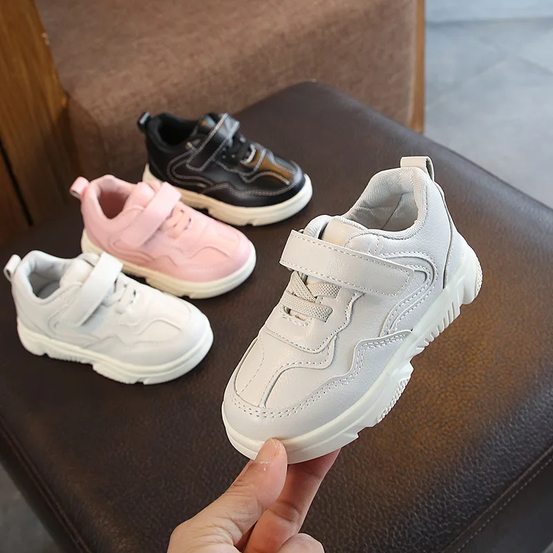 

New Cool Sports Running Children Shoes High Quality Classic Solid Baby Girls Boys Toddlers Elegant Kids Sneakers Tennis
