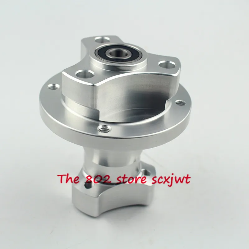 Молния доставка ЧПУ серебристый передний и задний дисковый тормоз ступица