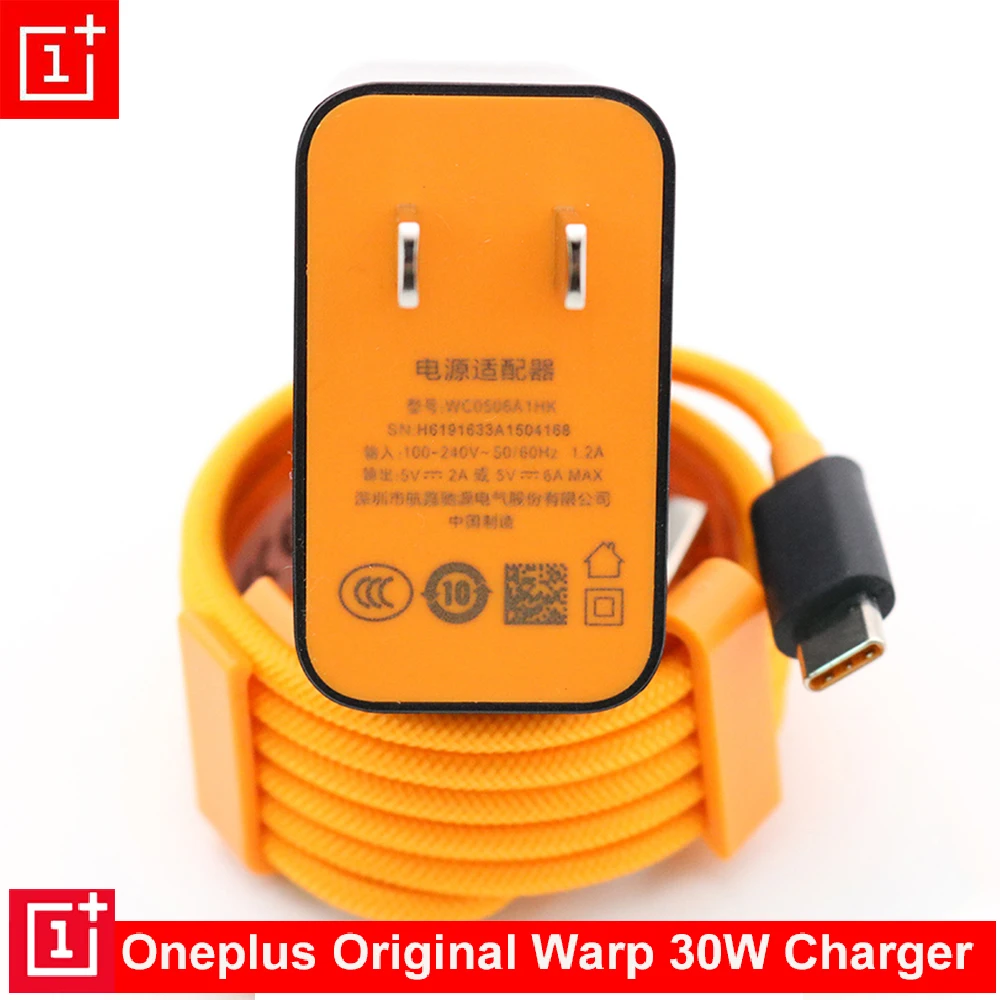 Зарядное устройство для OnePlus Warp 30 Вт 5 В/6 А | Мобильные телефоны и аксессуары