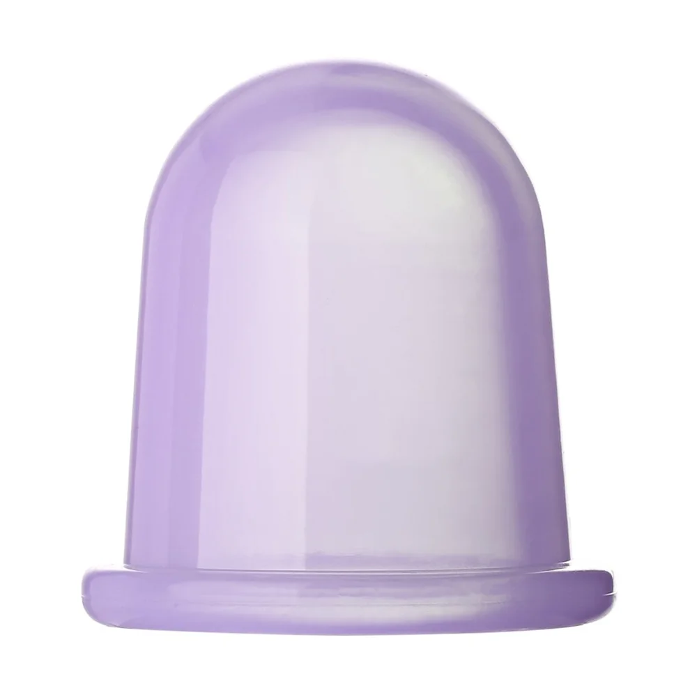 purple Китайские медицинские вакуумные банки чашка целлюлита присоска чашка для терапии спины тела антицеллюлитная - Цвет: purple