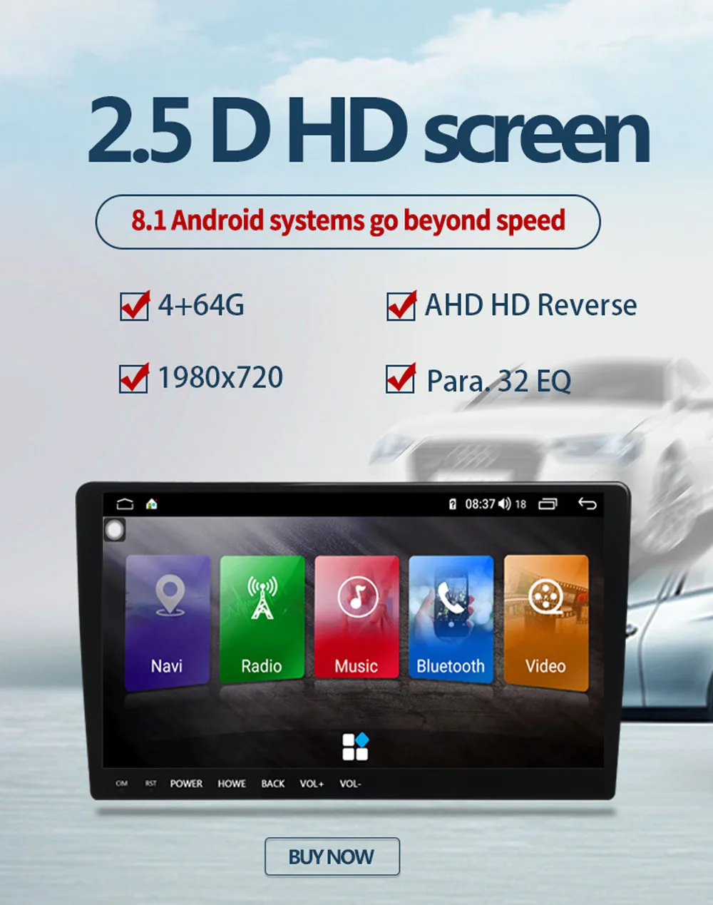 Ips 9,7 ''HD сенсорный экран Android без автомобиля DVD Мультимедиа стерео радио видео gps навигация Carplay WiFi система для Audi A3 A4 A6