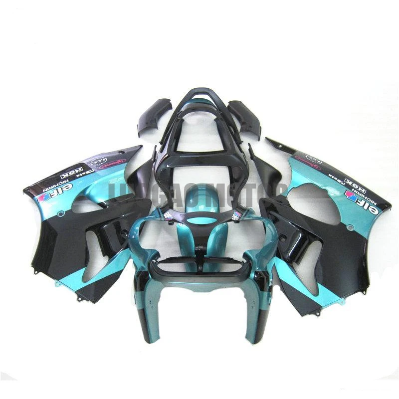 

Injection fairing for Blue Black Kawasaki ZX-6R 636 00 01 02 ZX636 ZX6R 2000 2001 2002 motorcycle ABS fairing kits bodywork