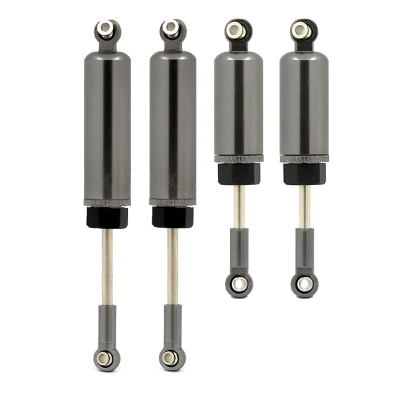 

For WLtoys 12428 12423 12428-A/B/C FY03 4Pcs Metal Front & Rear Shock Absorbers 1/12 RC Car Upgrade Parts Accessories