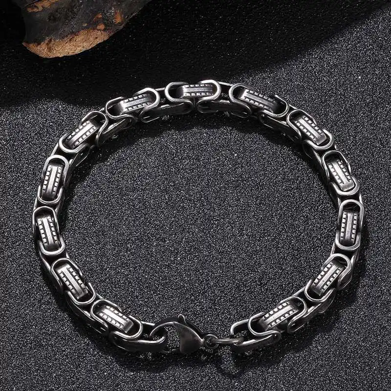 

Fashion Jewelry Men's Stainless Steel Chain Bracelet GS0117