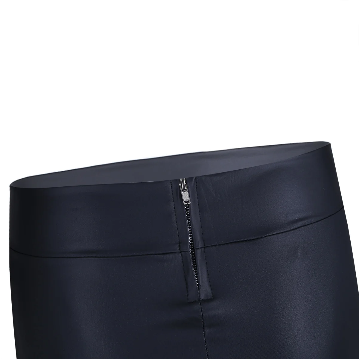 Женское нижнее белье мини юбка для секса из искусственной кожи на молнии Мягкая