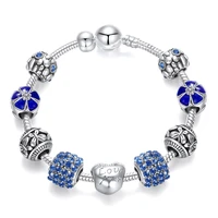 attractto cherry blossoms flower bracelets charms chain braceletsbangles for women jewelry mothers day gift bracelet sbr190418