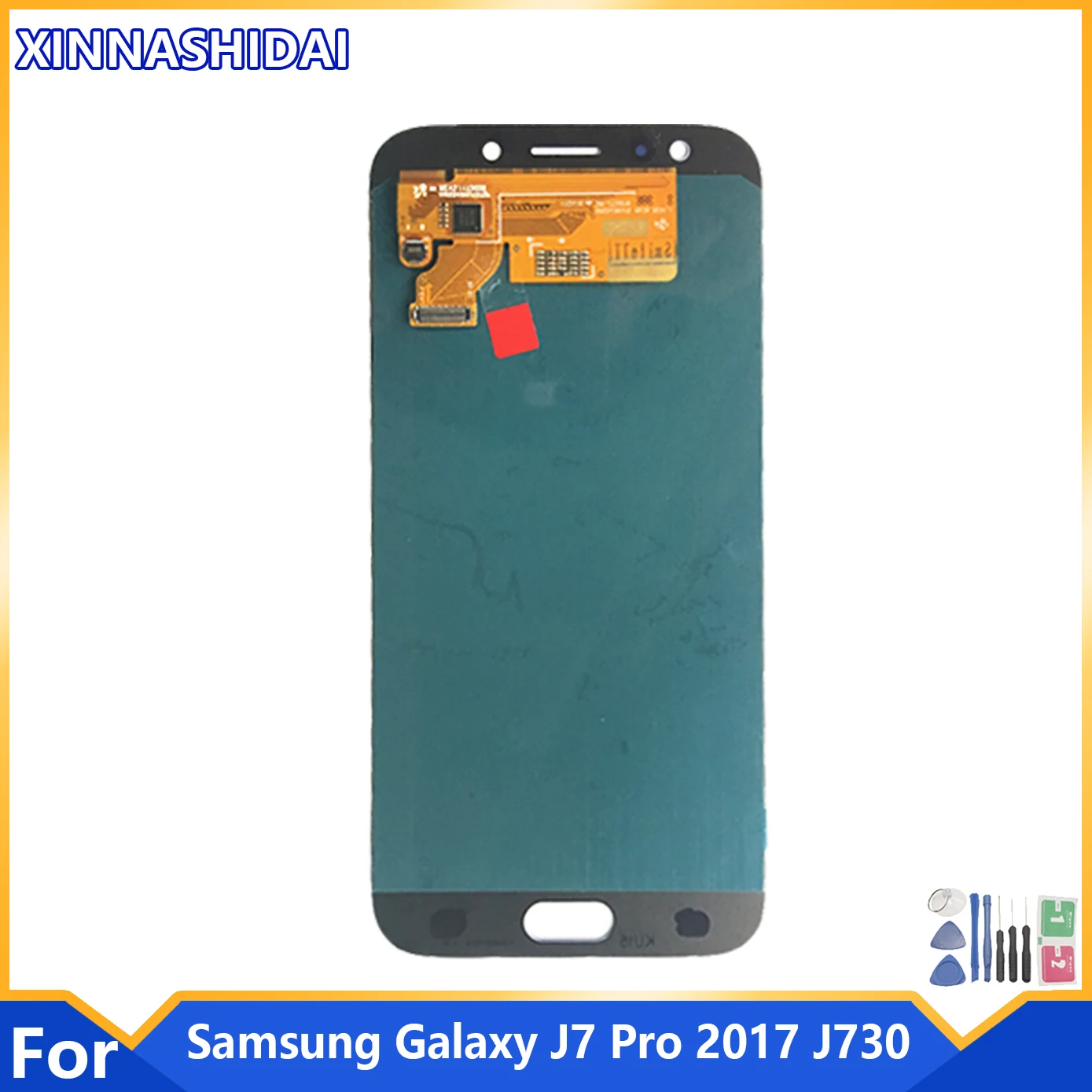 ЖК-дисплей Super Amoled 100% дюйма для Samsung Galaxy J7 Pro 5 J730 J730F и дигитайзер сенсорного экрана