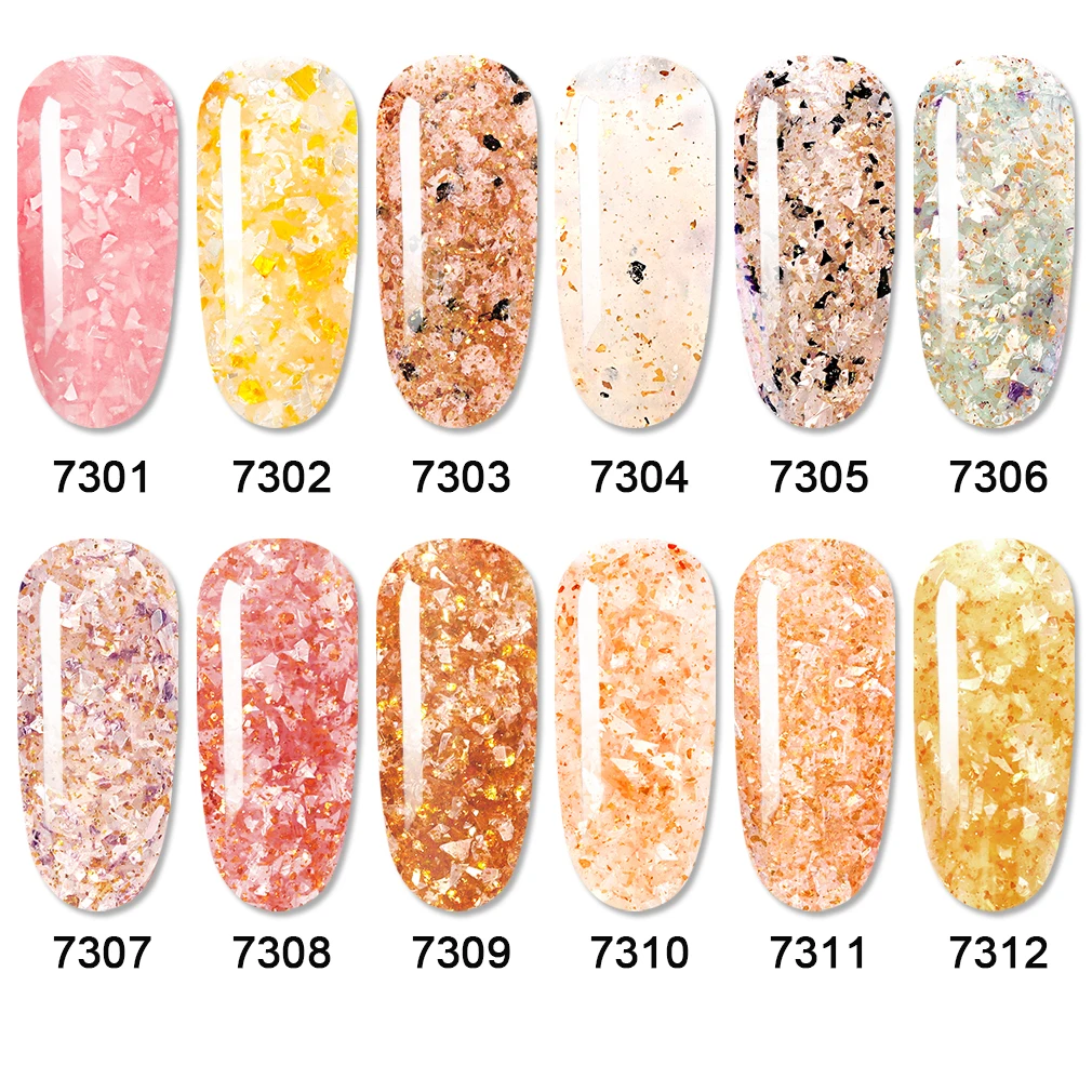 Elite99 Shimmer Fantasy Gel Polish Soak Off UV LED Nail Varnish Primer Shining Hybrid Enamel Led | Красота и здоровье