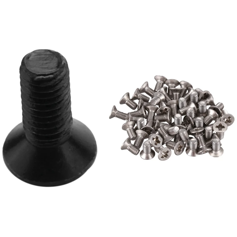 

Promotion! 50Pcs M3x6 mm Slotted Phillips Countersunk Screw Machine Screws, with 50Pcs M3x8mm Countersunk Head Hex Socket Screw