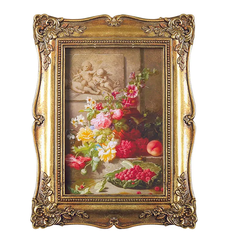 Роскошная домашняя фоторамка в американском стиле ретро 6 дюймов декоративная из