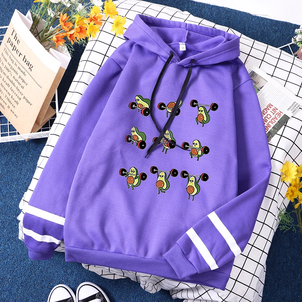 

Авокадо Симпатичные Cartooon носил Толстовка с принтом Для женщин женские туфли в стиле «Готик с капюшоном в стиле пэчворк удобные флисовая тол...