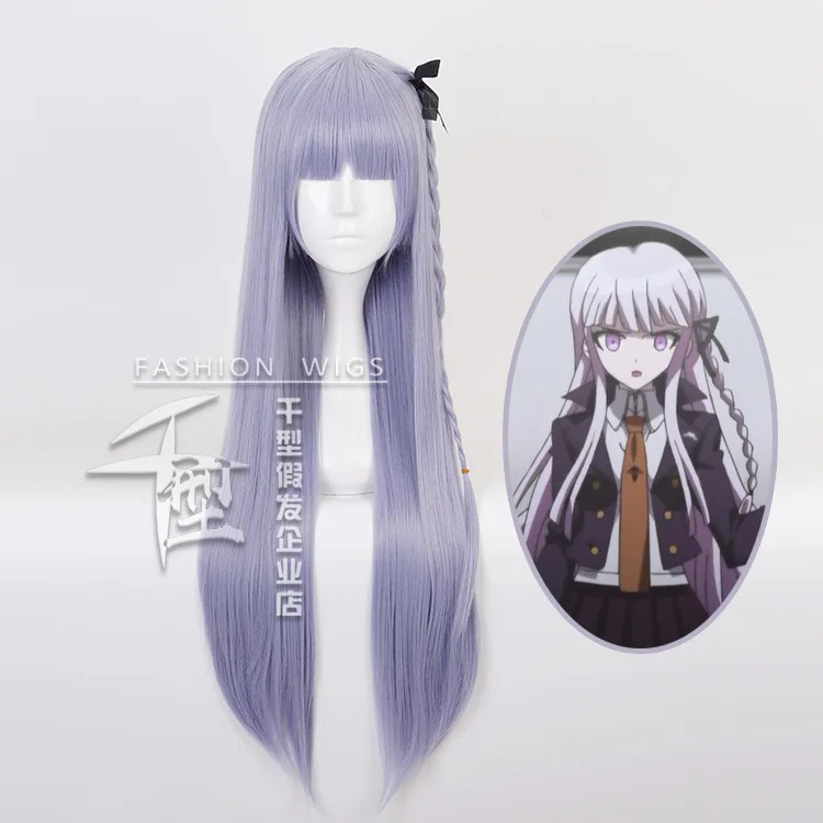 

Cosplay wig[-] projectile theory breaks the fog. cosplay wig with ribbon and lavender long hair