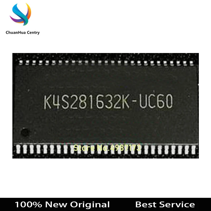 

1 Pcs/lot K4S511632B-TC75 K4S283232E-TC60 K4S2816320-LC75 K4S2816320-LC60 K4S281632K-UC75 K4S281632K-UC60 Original In Stock