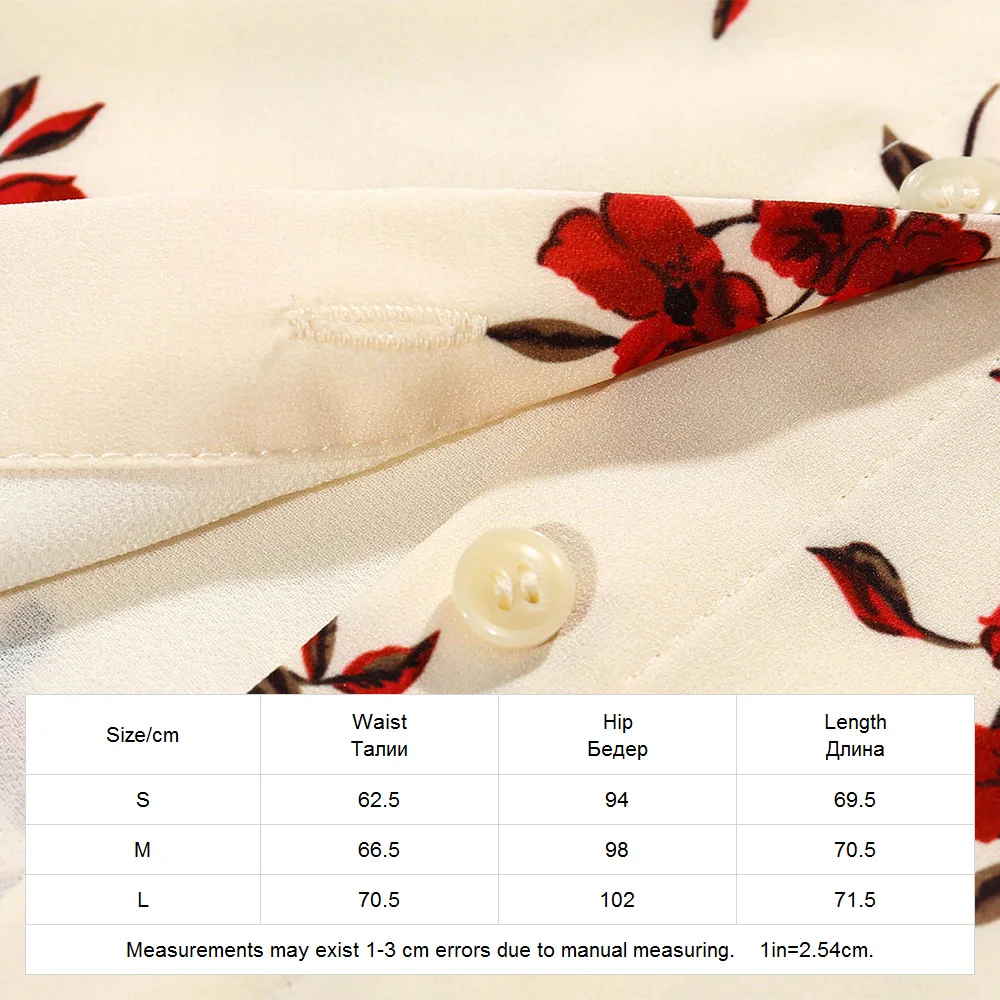 

Woman Skirts 2020 Fashion New Women Vintage Floral Print Skirt High Waist Skirts Womens Front Buttons Ladies Elegant Midi Skirt