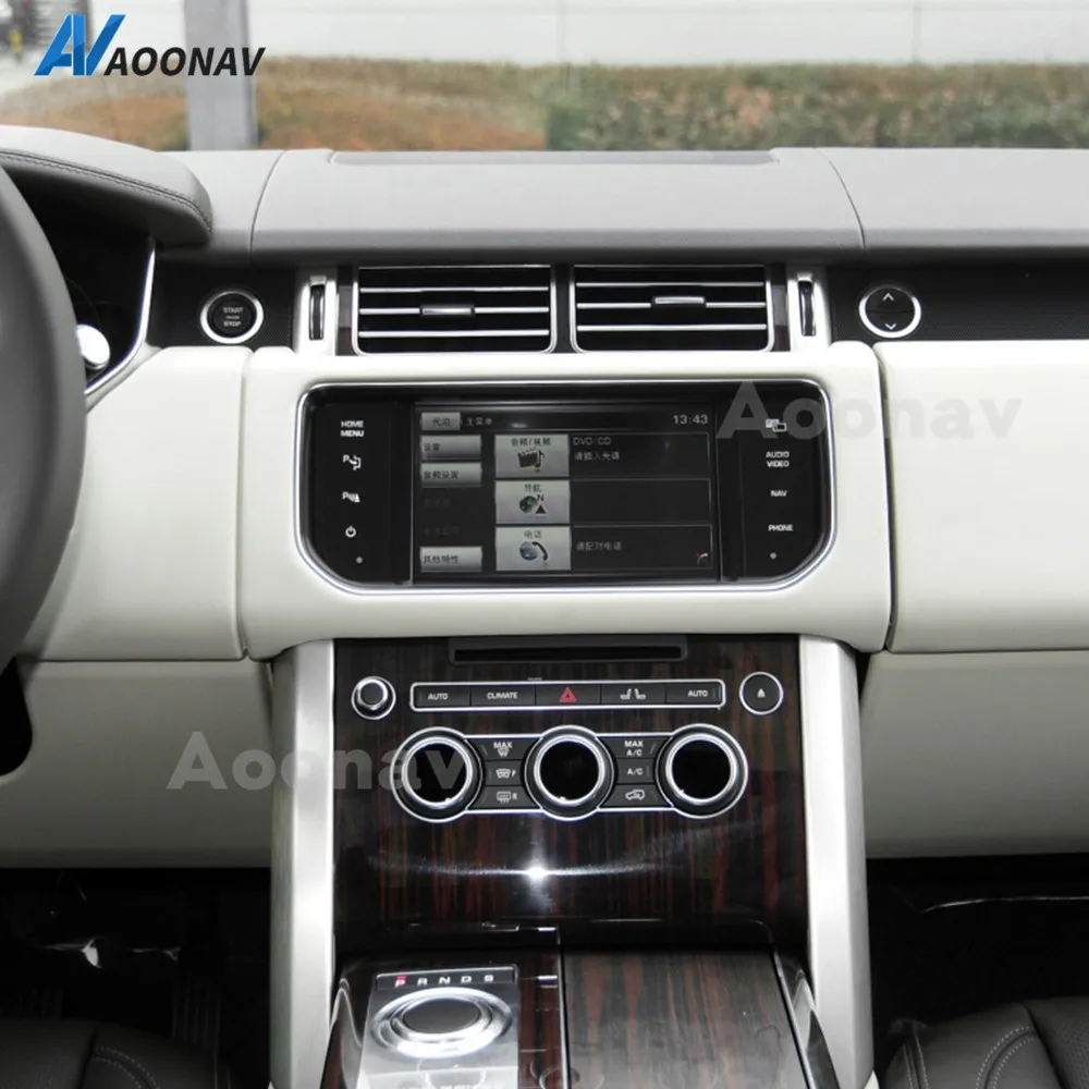 ac panel with touch screen lcd for land range rover executive vogue sva l405 2013 2014 2015 2017 air condition control stereo free global shipping