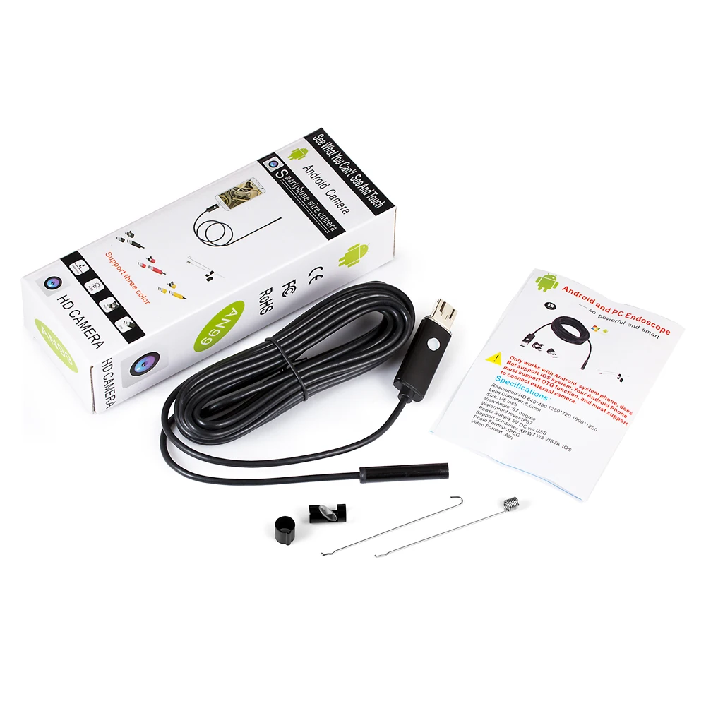 kerui endoskop kamera usb micro usb