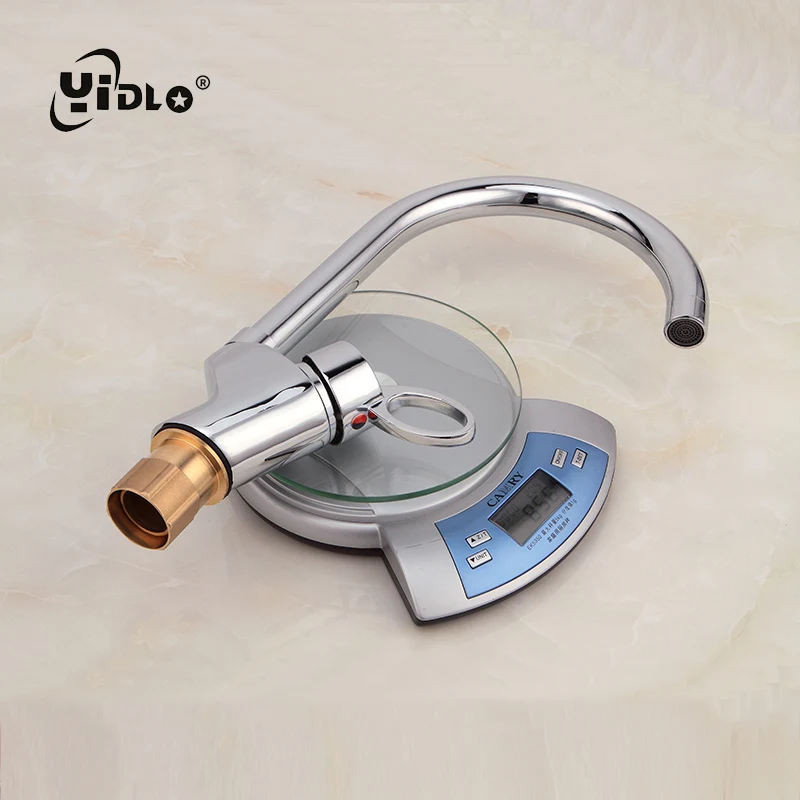 Кухонная раковина кран красивое кольцо для ключей ручка 360 градусов Поворотный