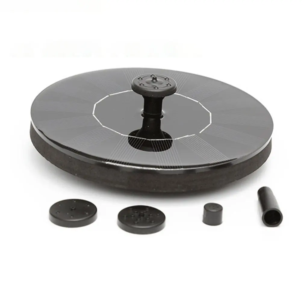 Плавающий фонтан на солнечной энергии для аквариума фонтеин украшения сада