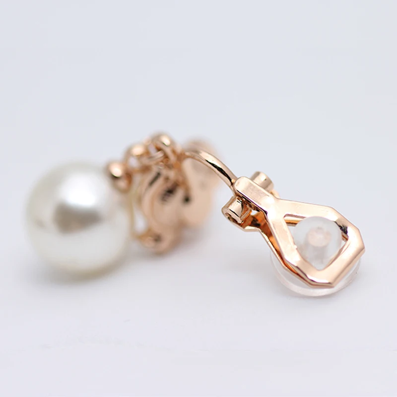 Серьги-клипсы для девочек модные ювелирные украшения на свадьбу вечеринку с