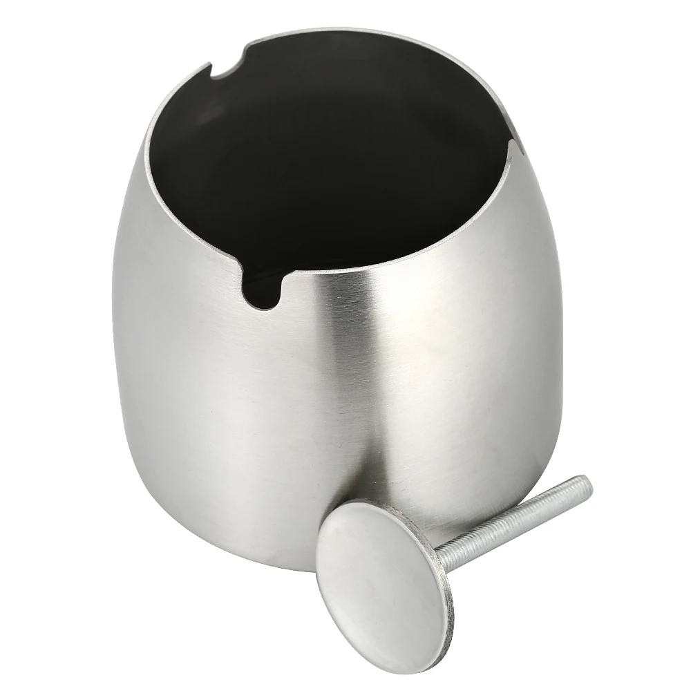 Настольная пепельница из нержавеющей стали подставка для сигарет пепельницы