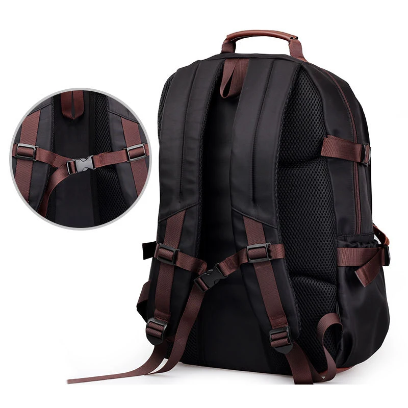 Мужской Оксфордский рюкзак мужская сумка Студенческая для колледжа улицы