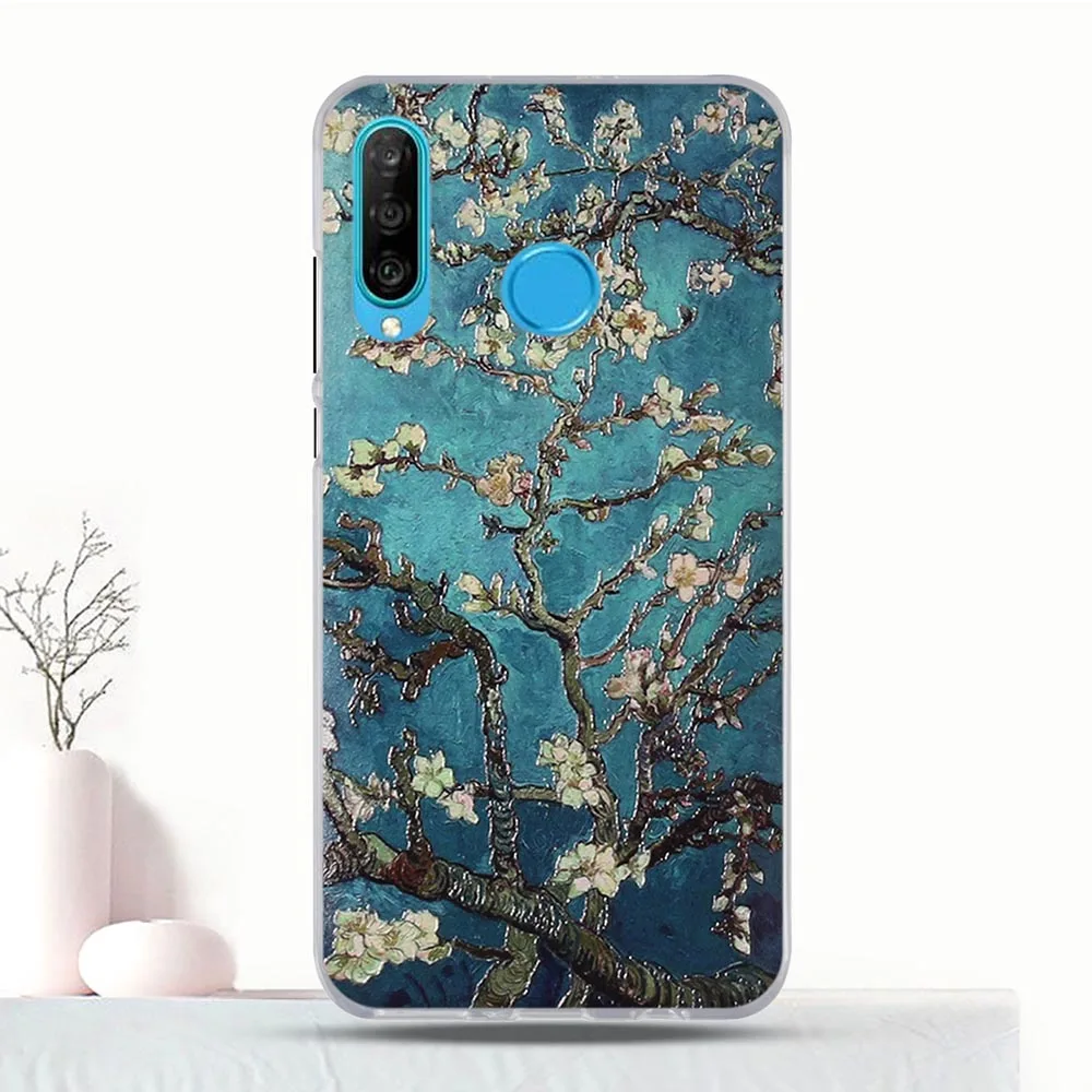 For Huawei P30 Lite Case Funda TPU Phone Case Fashion Print For Huawei p30 Lite Cover Silicone For Huawei P30 Lite Bumper Coque