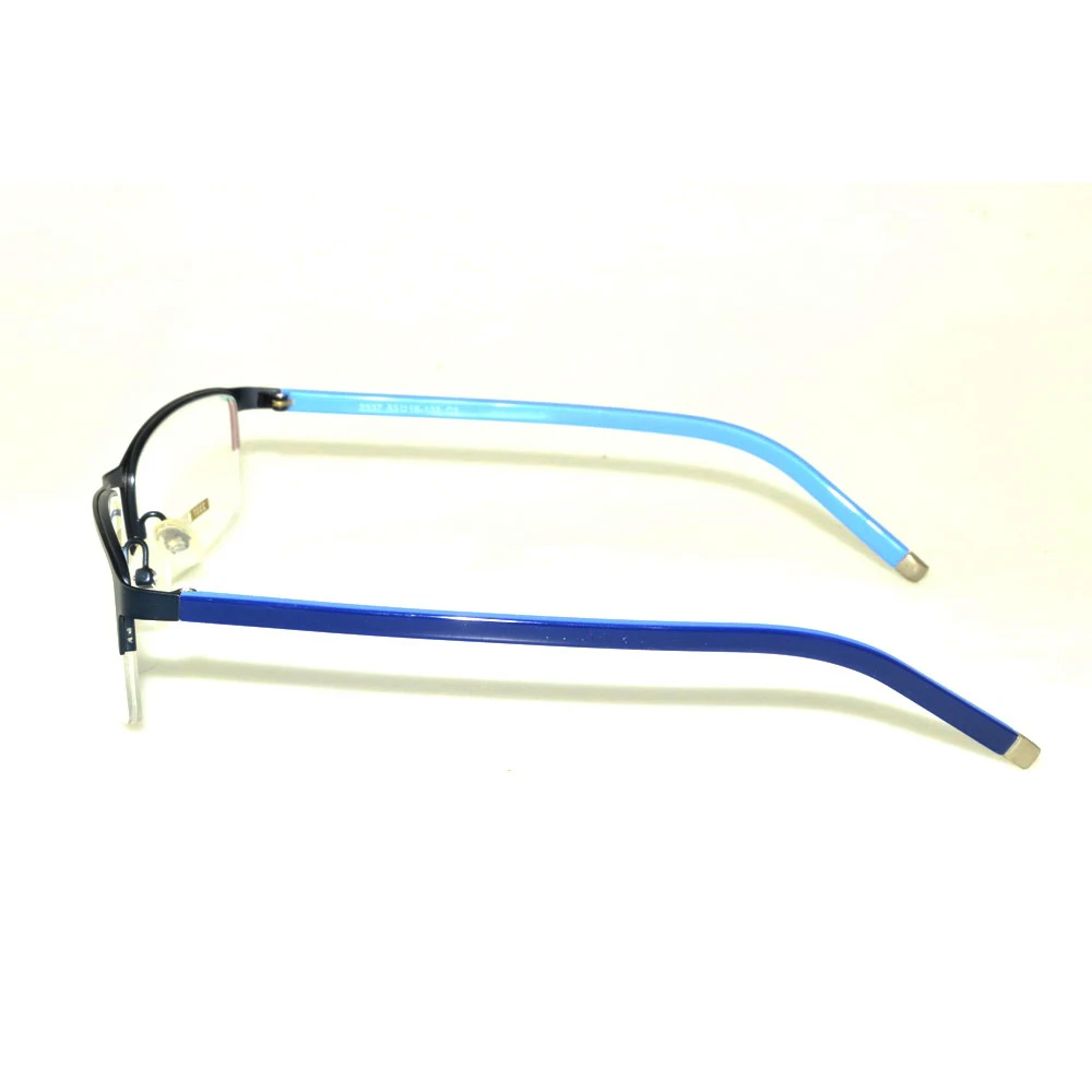 

Retro Reading Glasses Rectangular Blue Metal Frame Optical Eyeglasses for Men Women Ultralight Business+1 +1.5 +2 +2.5+3 +3.5 +4
