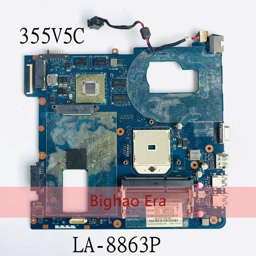 BA59 03402A для Samsung 355V5C NP355V5C Материнская плата ноутбука QMLE4 LA 8863P материнская с 216 0832000 2G