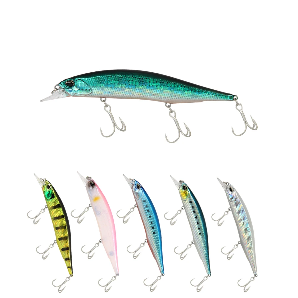 Профессиональный Рыболовная Приманка 135 мм 7 г плавающий воблер Minnow 100SR бас