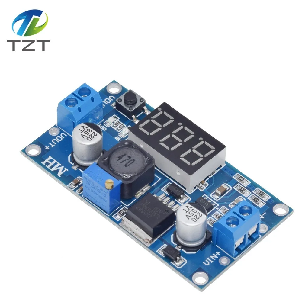 LM2596HVS LM2596, модуль источника питания с DC-DC бак 3A настраиваемый понижающий модуль-регулятор ультра LM2596S понижающий 24V переключатель 12V 5V 3В